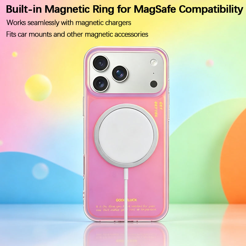 iPhone Gradient Laser Stand Case