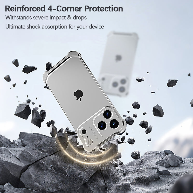 iPhone Frameless Aluminum Alloy Case