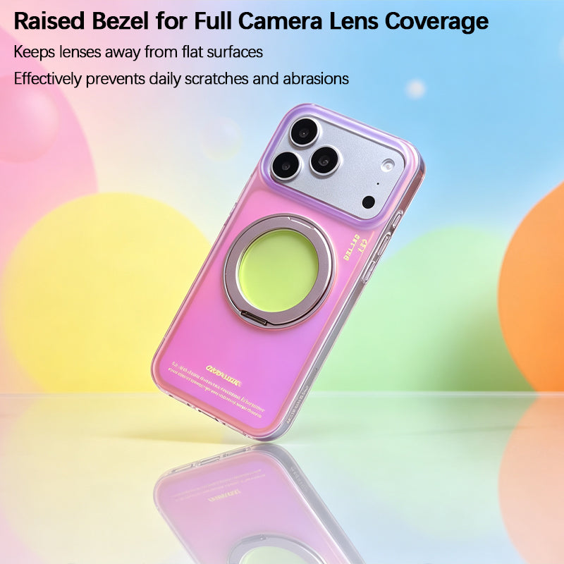 iPhone Gradient Laser Stand Case