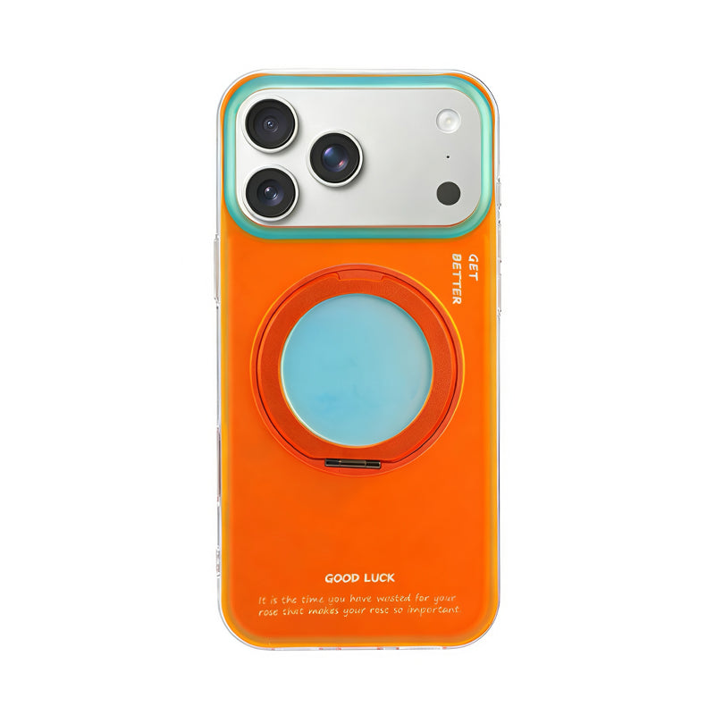 iPhone Gradient Laser Stand Case
