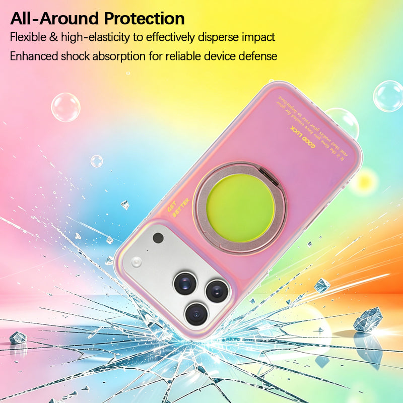 iPhone Gradient Laser Stand Case