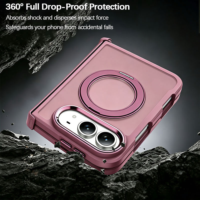iPhone Duo Matte Foldable Kickstand Case