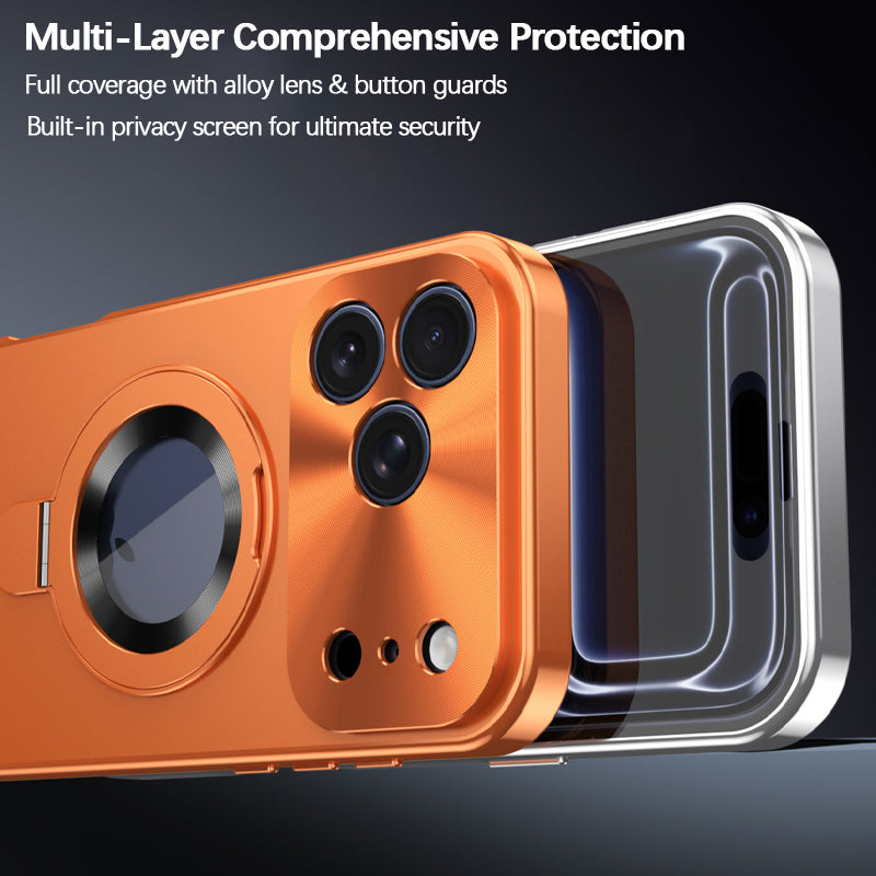 iPhone 360° Full-Coverage Privacy Stand Case
