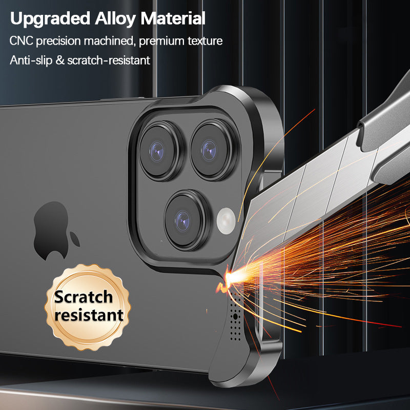 iPhone Frameless Aluminum Alloy Case