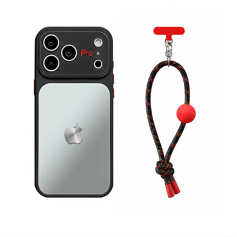 iPhone Dopamine Color-Blocked Leather Case