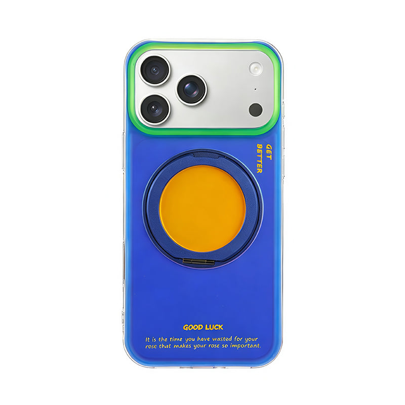 iPhone Gradient Laser Stand Case