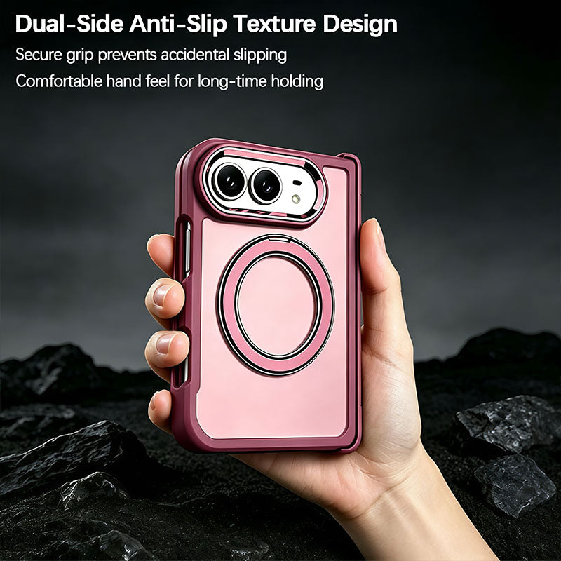 iPhone Duo Matte Foldable Kickstand Case