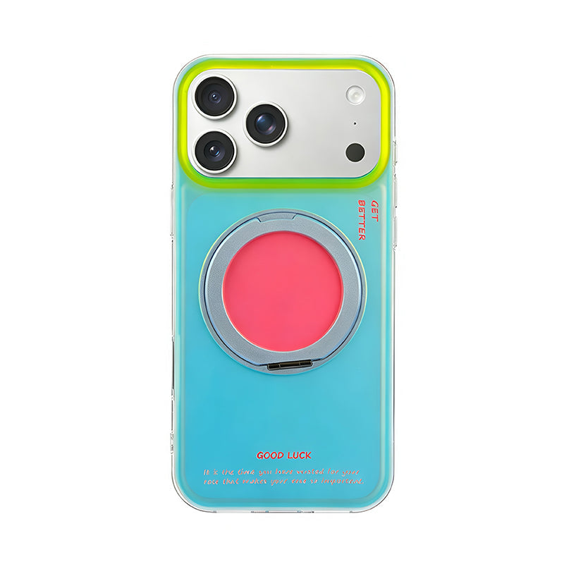 iPhone Gradient Laser Stand Case