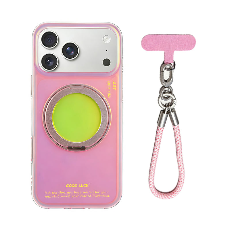 iPhone Gradient Laser Stand Case