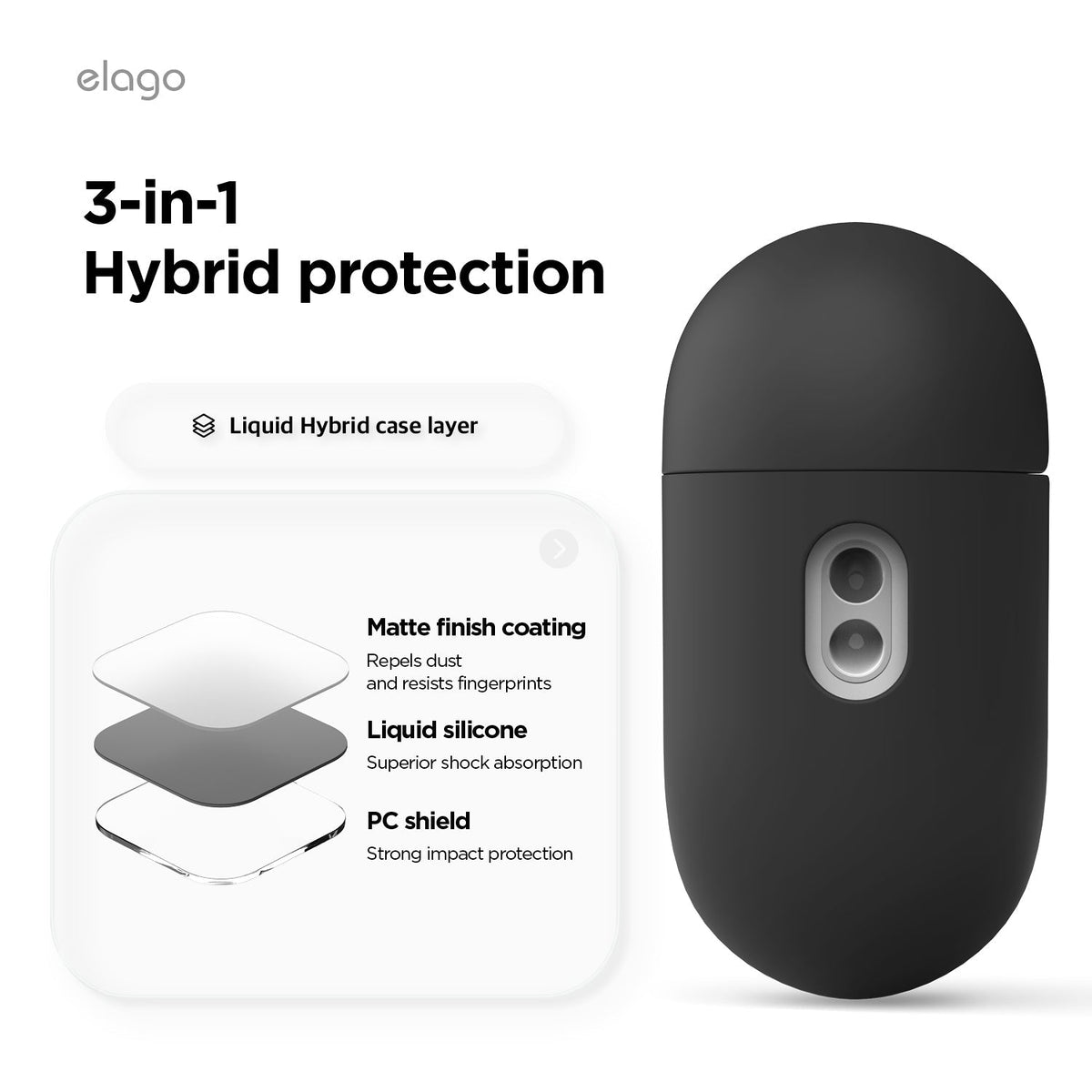 Liquid Hybrid Strap Case [2 Colors]