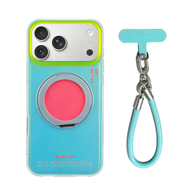 iPhone Gradient Laser Stand Case