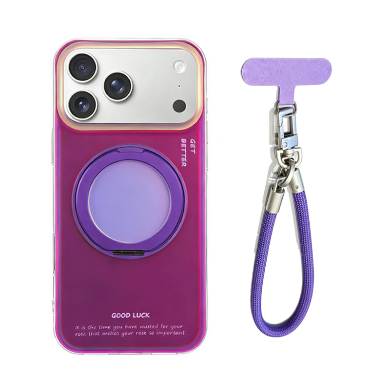 iPhone Gradient Laser Stand Case